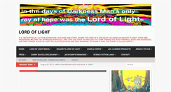 Desktop Screenshot of lordoflight.com